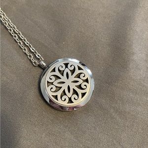 Essential oil diffuser necklace